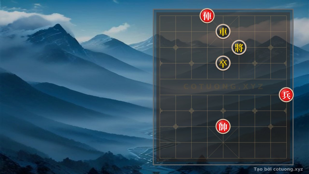 Thế cờ: Chinese Chess: Red Cannon Pounces Directly, Black General Retreats - Fastest Kill Solution — Cờ Tướng Online