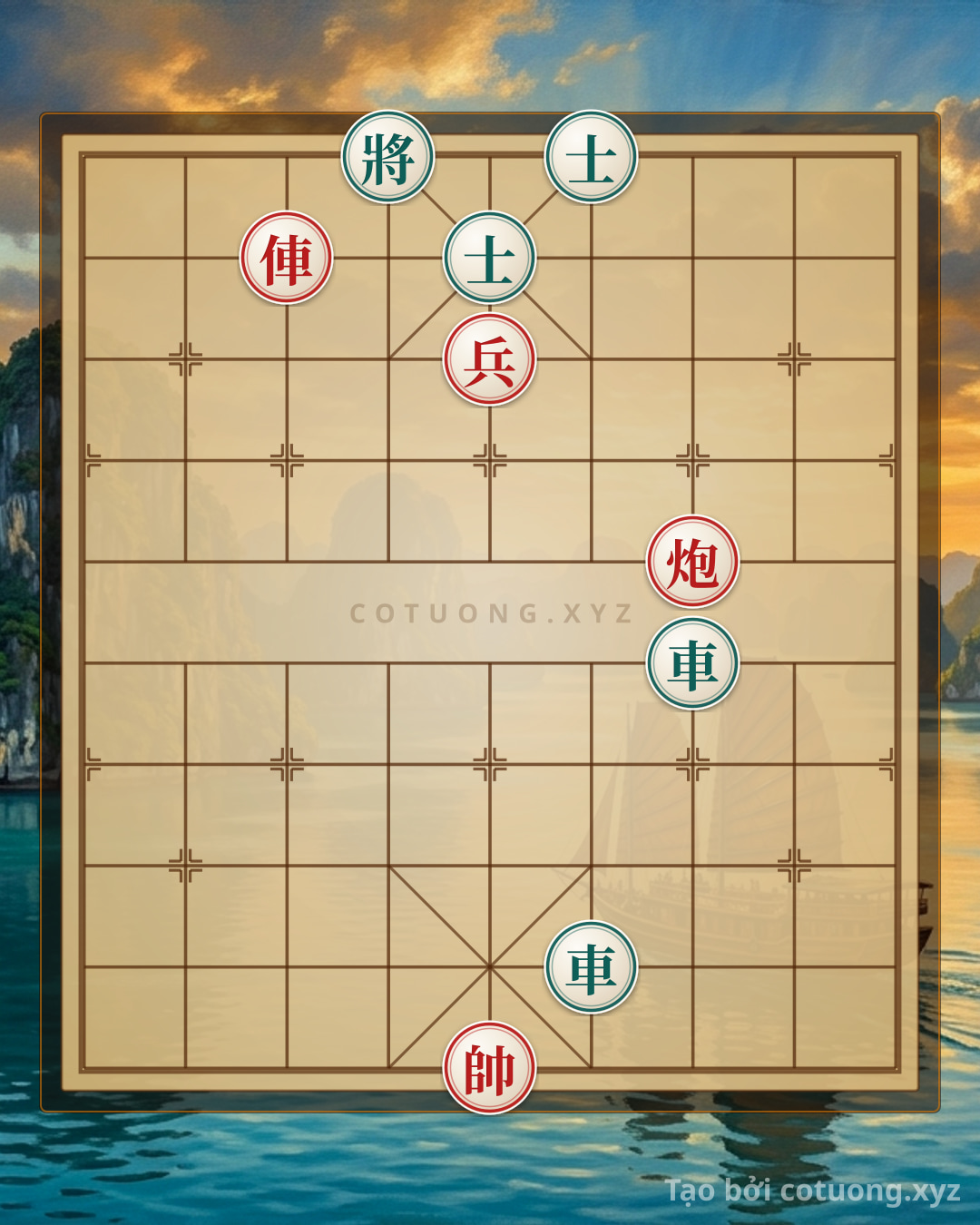 Challenge: Red Pawn's Net Opening – The Classic Cannon Cart Counterattack in a 5/10 Chess Formation - Can you solve it?