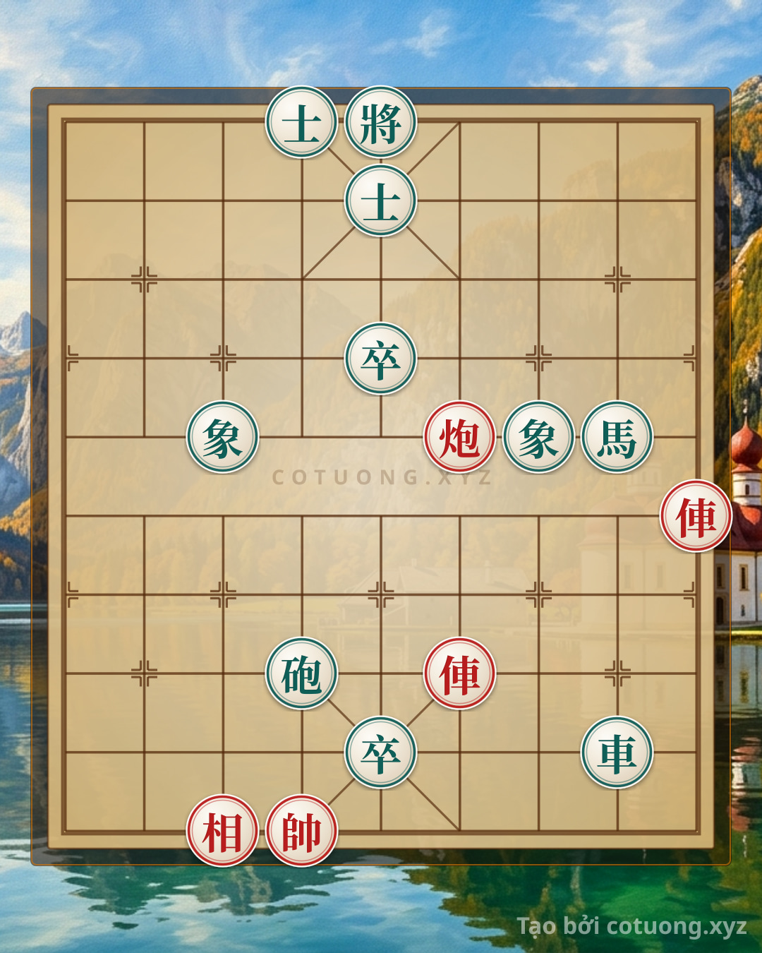 Challenge: 'Cannon's Piercing Strike' or 'Black Chariot's Deception in the Clouds'? Decoding the Unique Attacking Formation (Red Moves First - Level 8/10) - Can you solve it?