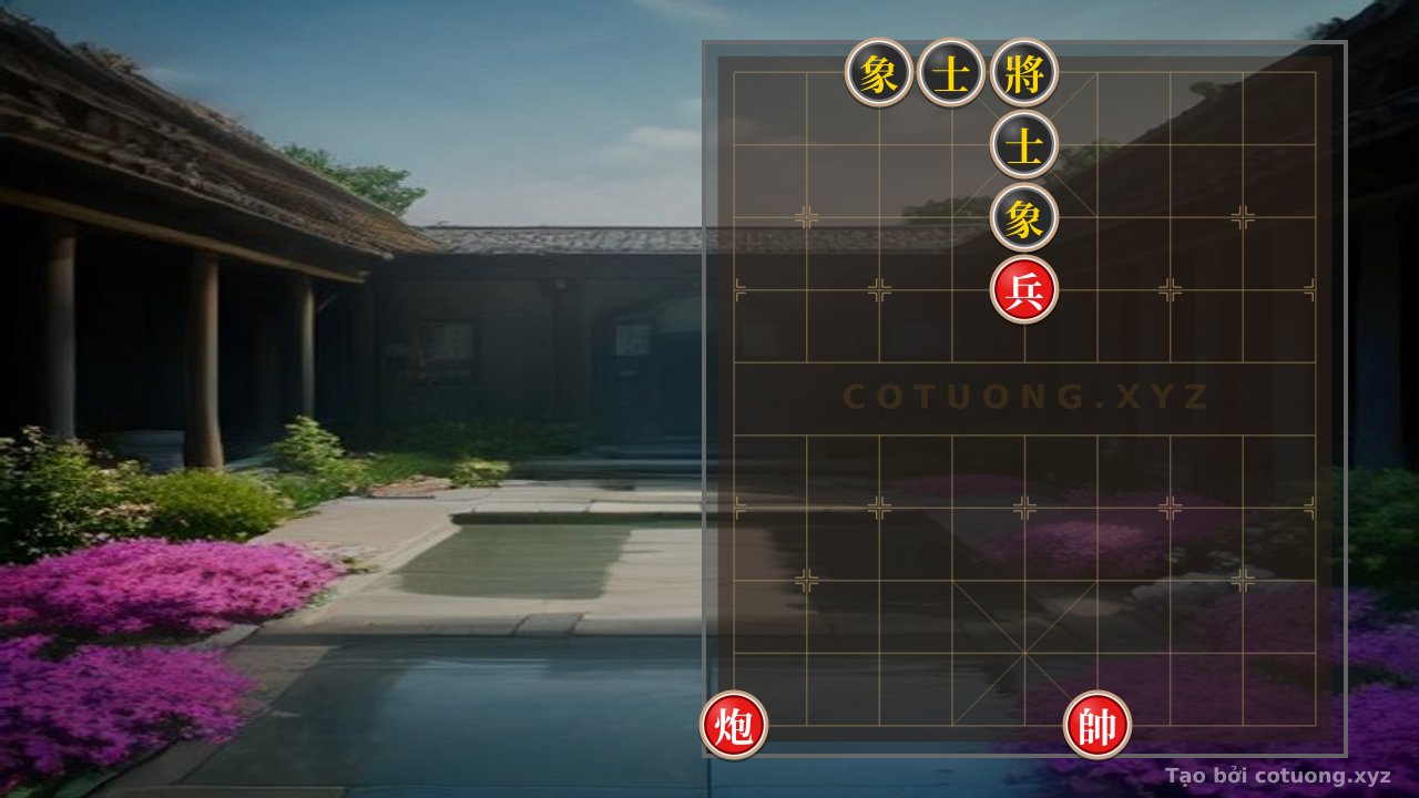 Thế cờ: Unique Cannon vs Double Elephants and Double Advisors: A Brain-Twisting Xiangqi Battle — Cờ Tướng Online