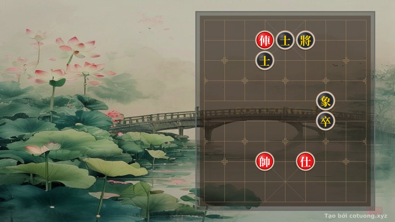 Thế cờ: Xiangqi Online: Psychological Pressure in a Critical Moment - Black's Strong Defense Waits for a Decisive Counterattack — Cờ Tướng Online