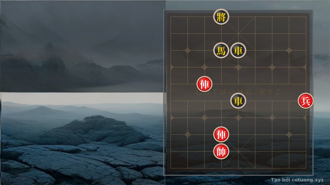 Thế cờ: Red General's Gambit: Black Rook's Net Trap, Red Rook's Mythical Counterattack — Cờ Tướng Online