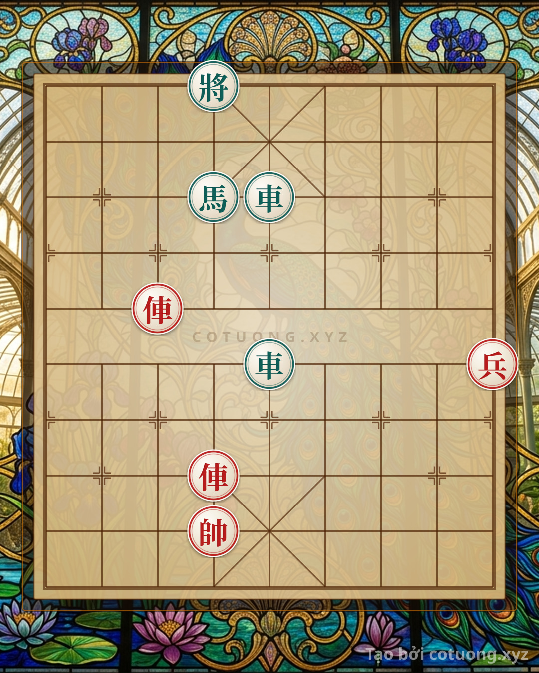 Challenge: Red General's Gambit: Black Rook's Net Trap, Red Rook's Mythical Counterattack - Can you solve it?