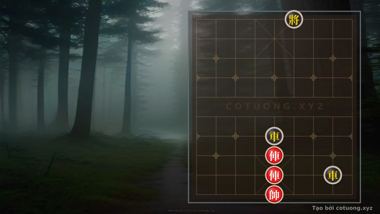 Thế cờ: Xiangqi: Red Strategy - Black Rook at File 8 Rank 2 Escapes — Cờ Tướng Online