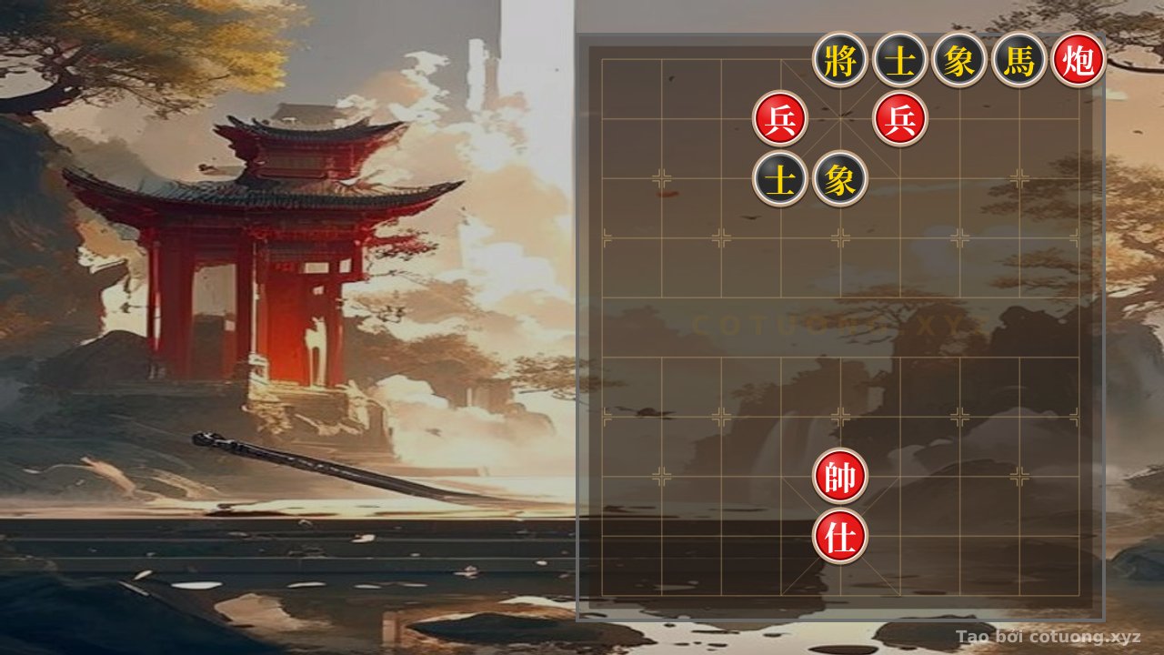 Thế cờ: Red Cannon 1: The Vengeful Enemy in the Bloody Palace — Cờ Tướng Online