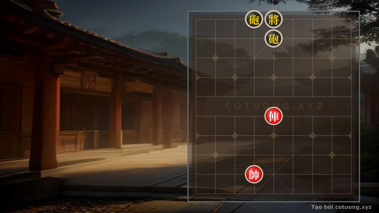 Thế cờ: Super Difficult Xiangqi: Red Chariot Defeats 2 Black Cannons - Brutal Tactics Like Ma Ngọa Tào — Cờ Tướng Online