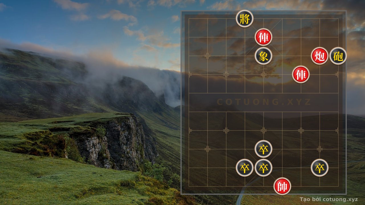 Thế cờ: Red Rook Escapes from the Siege: Mastering Advanced Xiangqi Tactics — Cờ Tướng Online