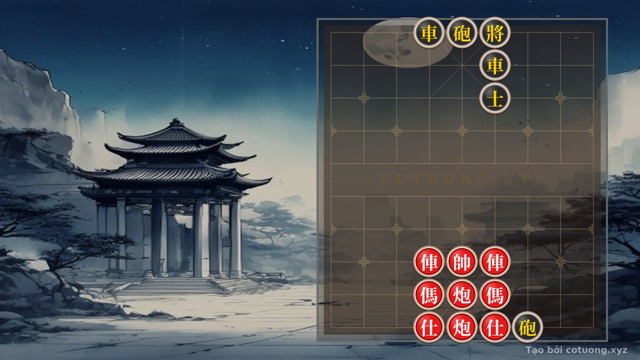 Thế cờ: Xiangqi Trap: Analyzing the Extremely Subtle Black-Red Formation — Cờ Tướng Online