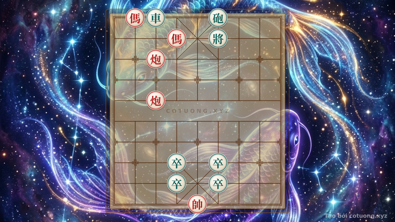 Thế cờ: Xiangqi: The Double Horse vs. Chariot Strategy - Core Tips for the Red Side — Cờ Tướng Online