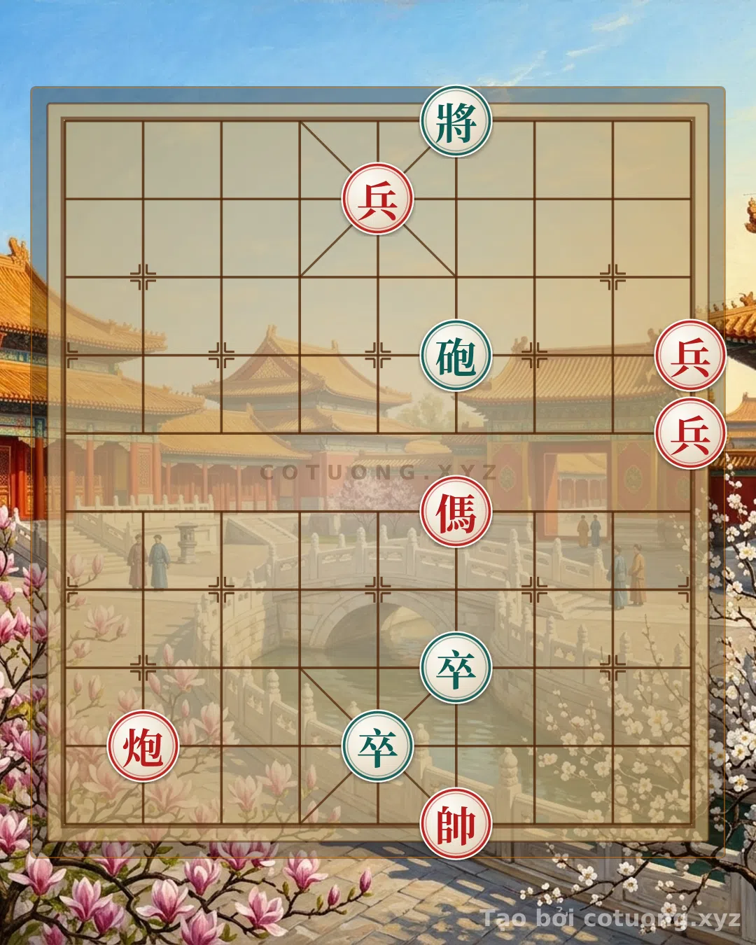 Thế cờ: The Hidden Secrets of Xiangqi: Cannon (Pháo) Opening to L6 - A Foolproof Strategy for Beginners — Cờ Tướng Online