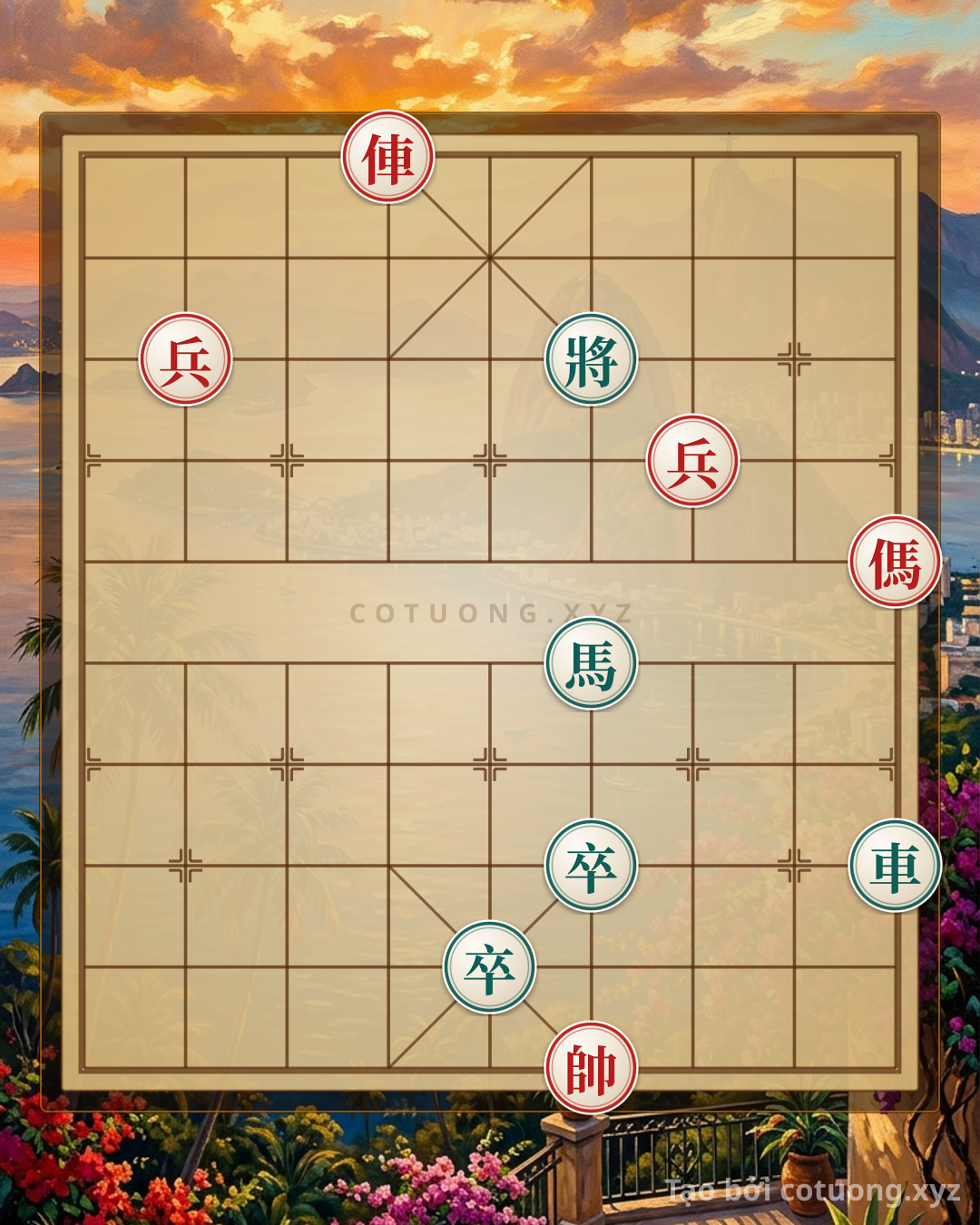 Challenge: Xiangqi: Double Horse Leg Traps - Strategic Moves to Secure Victory - Can you solve it?