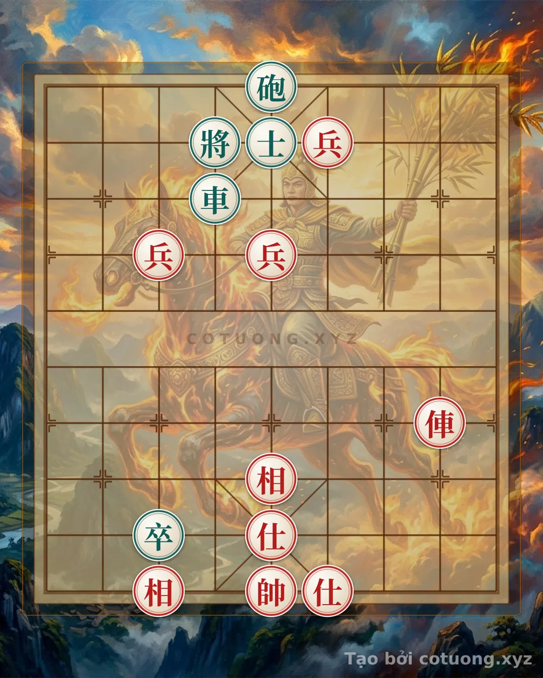 Thế cờ: The Subtle Trap: The Black Chariot and Red Cannon - Advanced Xiangqi Strategy — Cờ Tướng Online