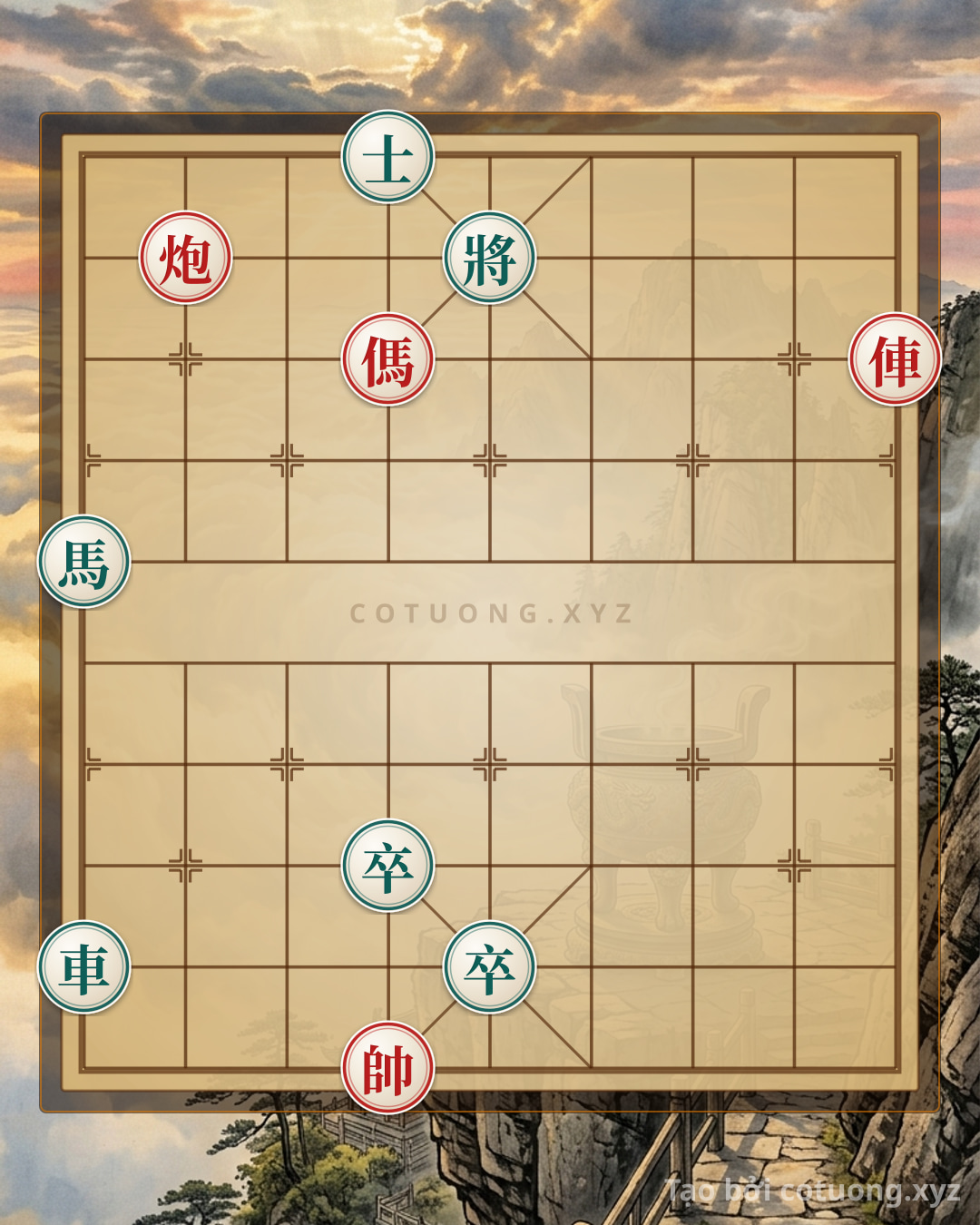 Challenge: Xiangqi: Red's Strategic Victory Over Black's Plan - Cannon and Chariot Attack - Can you solve it?
