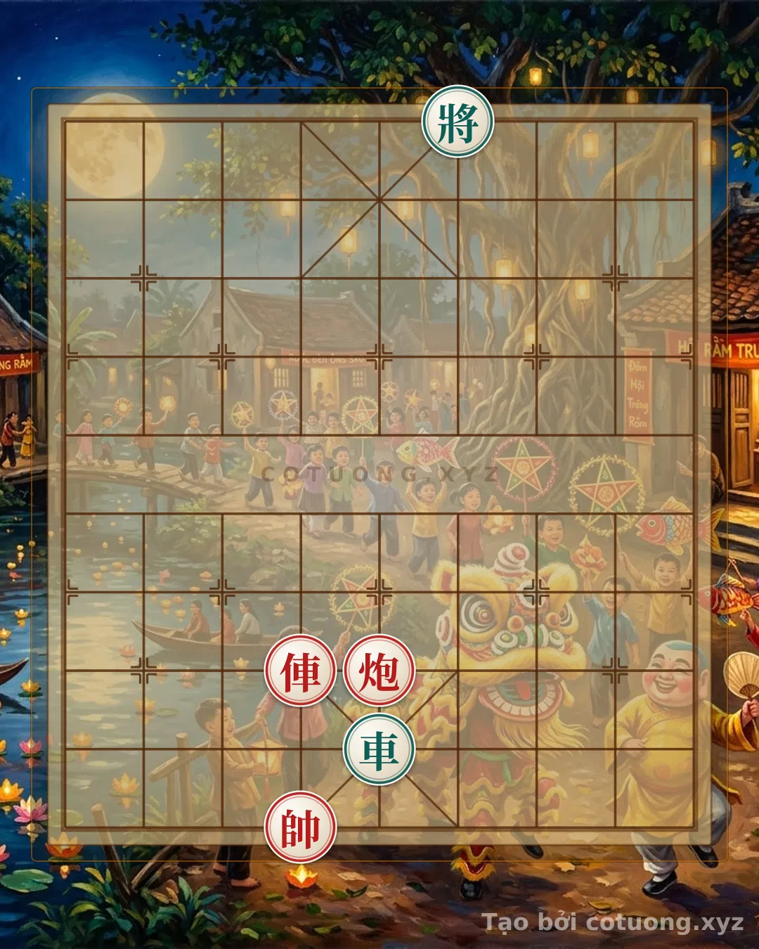 Thế cờ: Xiangqi Formation: Red Chariot and Red Cannon Fortification - Historical Tactical Insights — Cờ Tướng Online