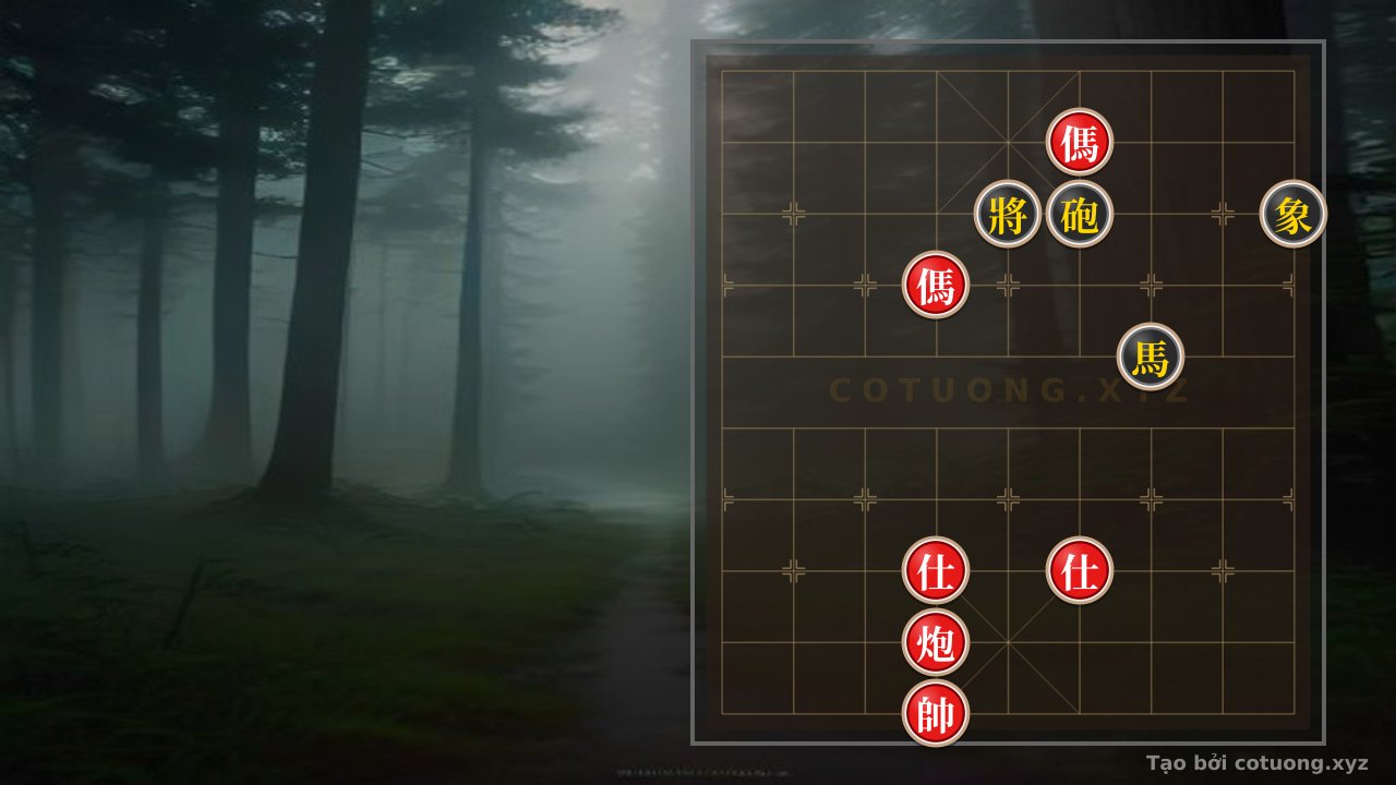 Thế cờ: The Secret to Countering the Black Horse's Attack: Defensive Counterattack Tactics in the 'Double Horses Interlocking' Formation — Cờ Tướng Online
