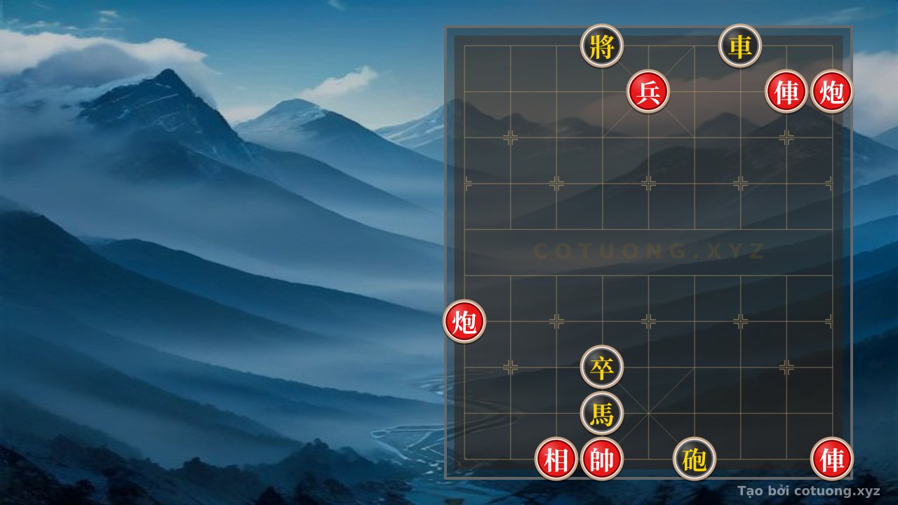 Thế cờ: Xiangqi: Red's Defensive Tactics in the 'Chariot vs. Cannon' Formation — Cờ Tướng Online