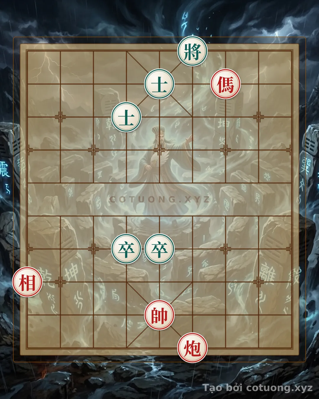 Challenge: Xiangqi: The Art of the Empty Cannon - Lessons from the Master on the 'Red Horse Takes a Step' - Can you solve it?