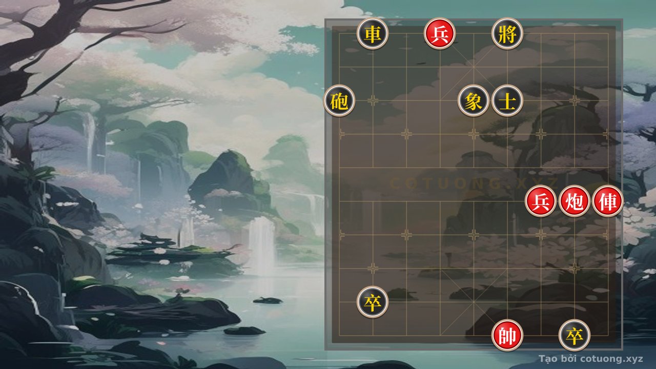 Thế cờ: Xiangqi: Red Chariot Makes a Mistake, Black Cannon Breaks Through - Unexpected Strategy — Cờ Tướng Online