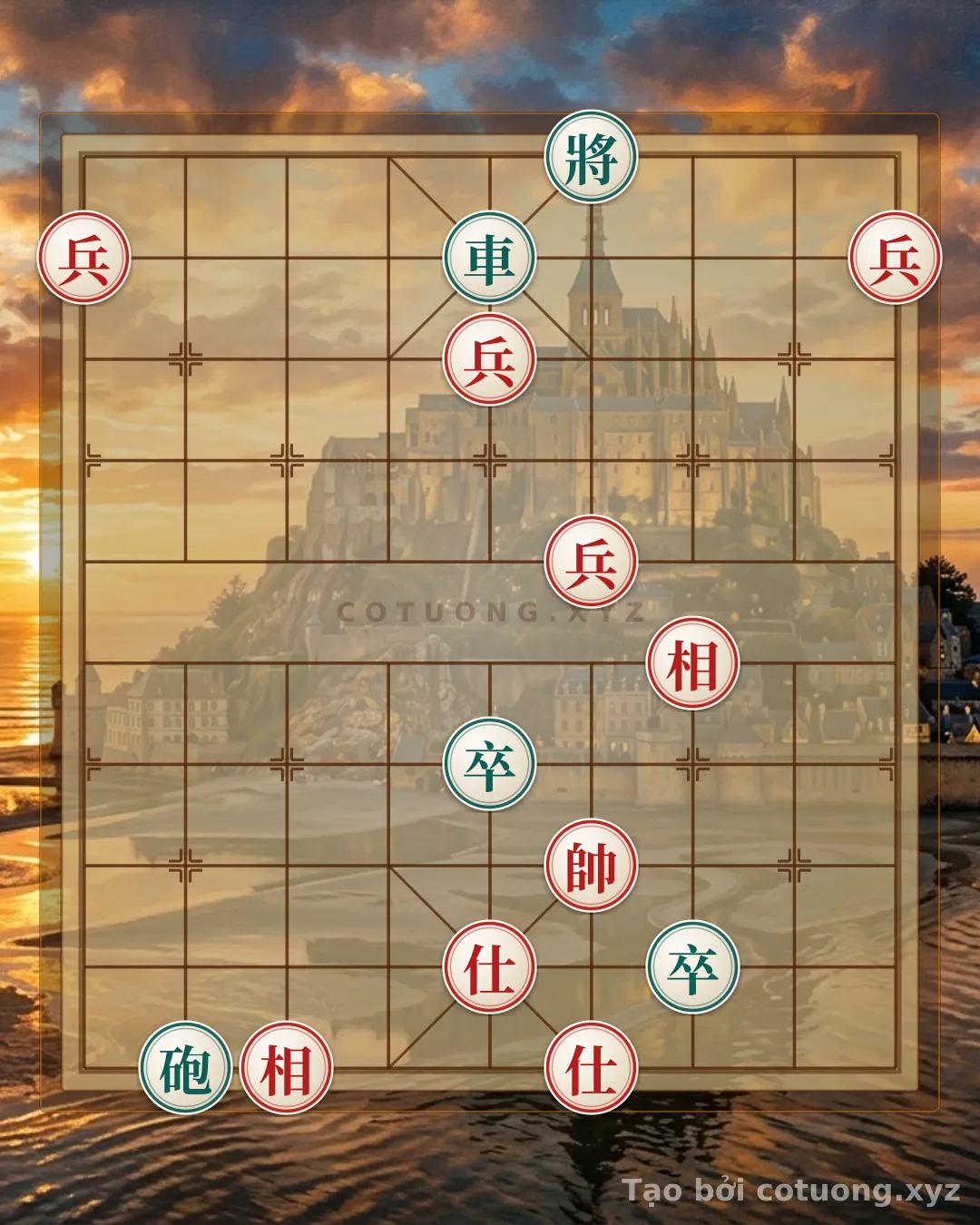 Challenge: Xiangqi Position: Red's Offensive, Black's Defensive - Basic Tactics - Can you solve it?