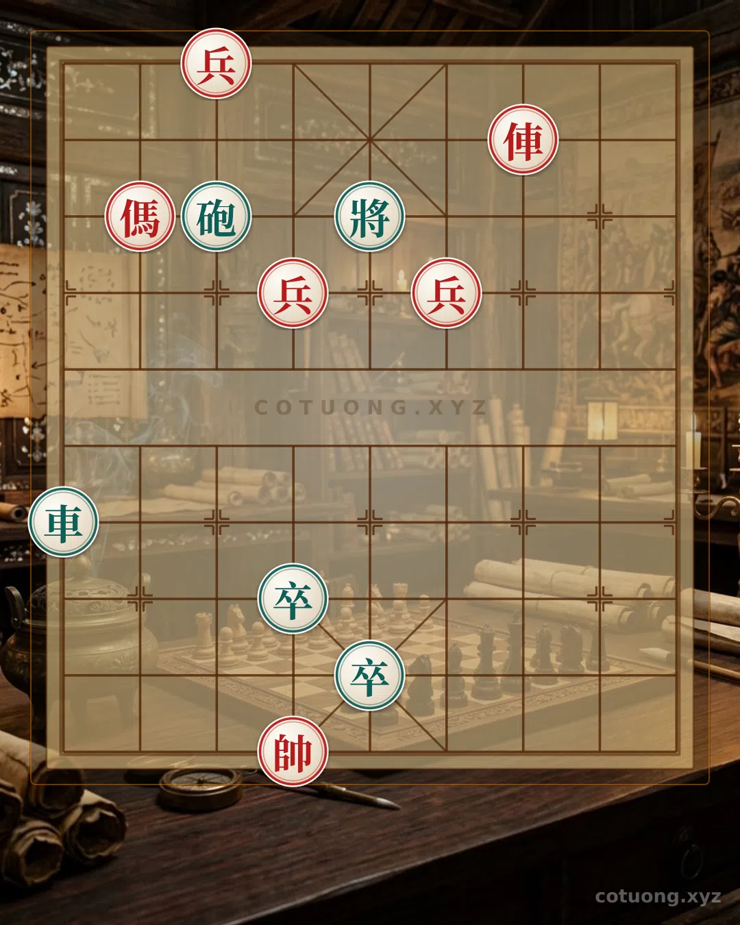 Thế cờ: Hidden Chess Strategy: When the Red Rook Carries the Entire Battle - Deep Analysis of the Legendary General's Chess Tactics — Cờ Tướng Online