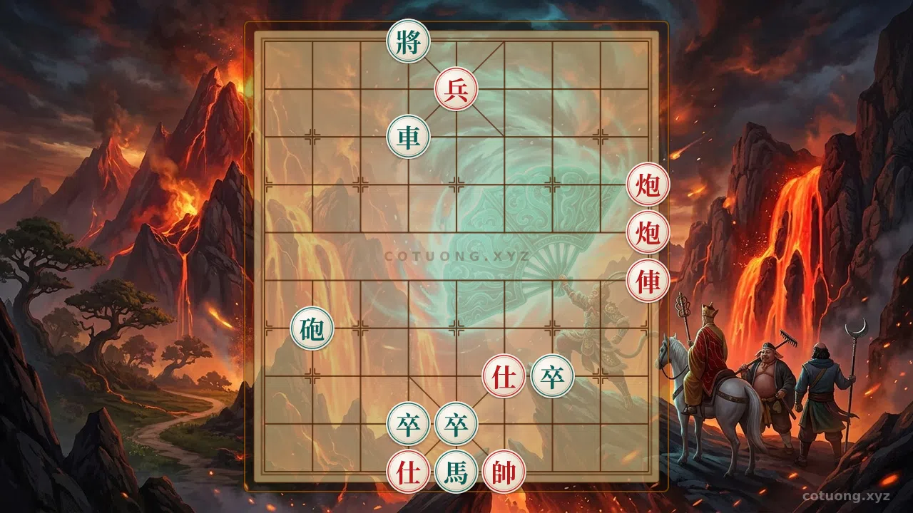 Challenge: Double Cannons Crossfire on General File 4 - Can you solve it?