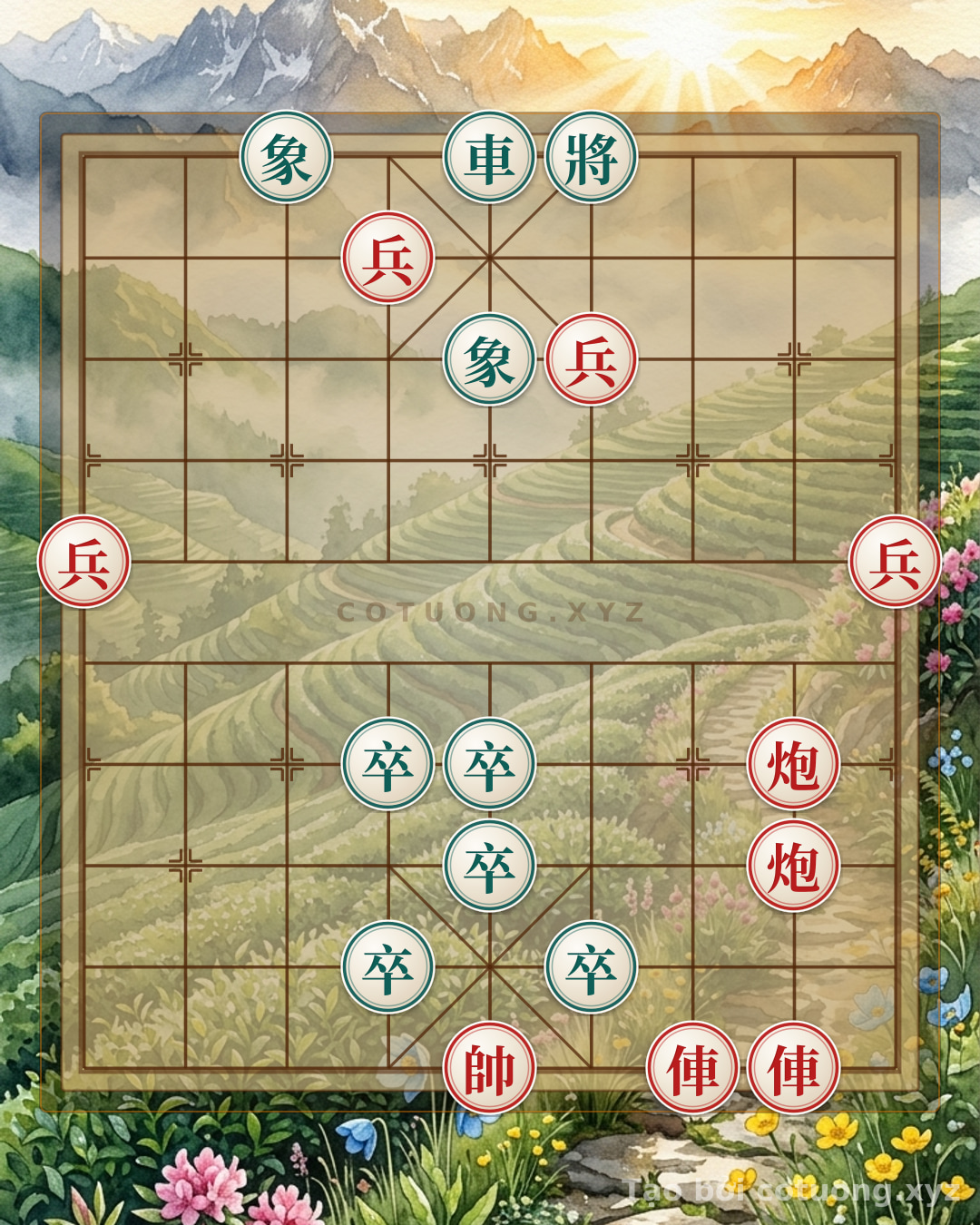 Challenge: Red General Chess: Lessons in Tactical Resilience - Can you solve it?