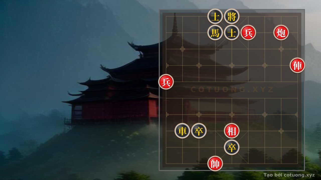 Thế cờ: Xiangqi: The Symphony of the Twin Horses and Cannon — Cờ Tướng Online
