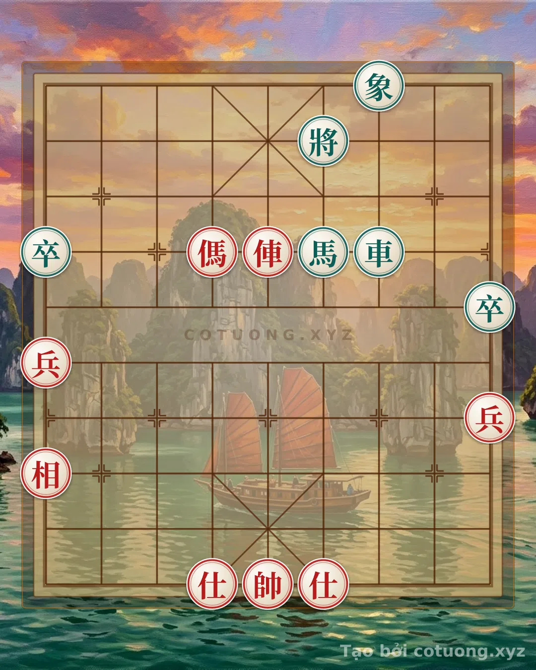 Thử Thách: Đoạt Thắng Bằng Song Mã: Kế Hoạch Đen Đỏ Trong Trận Chiến Cờ Tướng - Bạn có thể giải được?