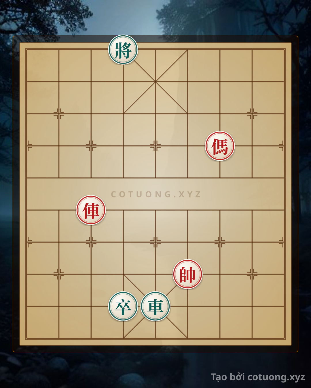 Challenge: Red General vs Black General: When the Black General Exposes 4th Rank 10 – Computer vs Human, Who Is the Truly Creative Player? - Can you solve it?
