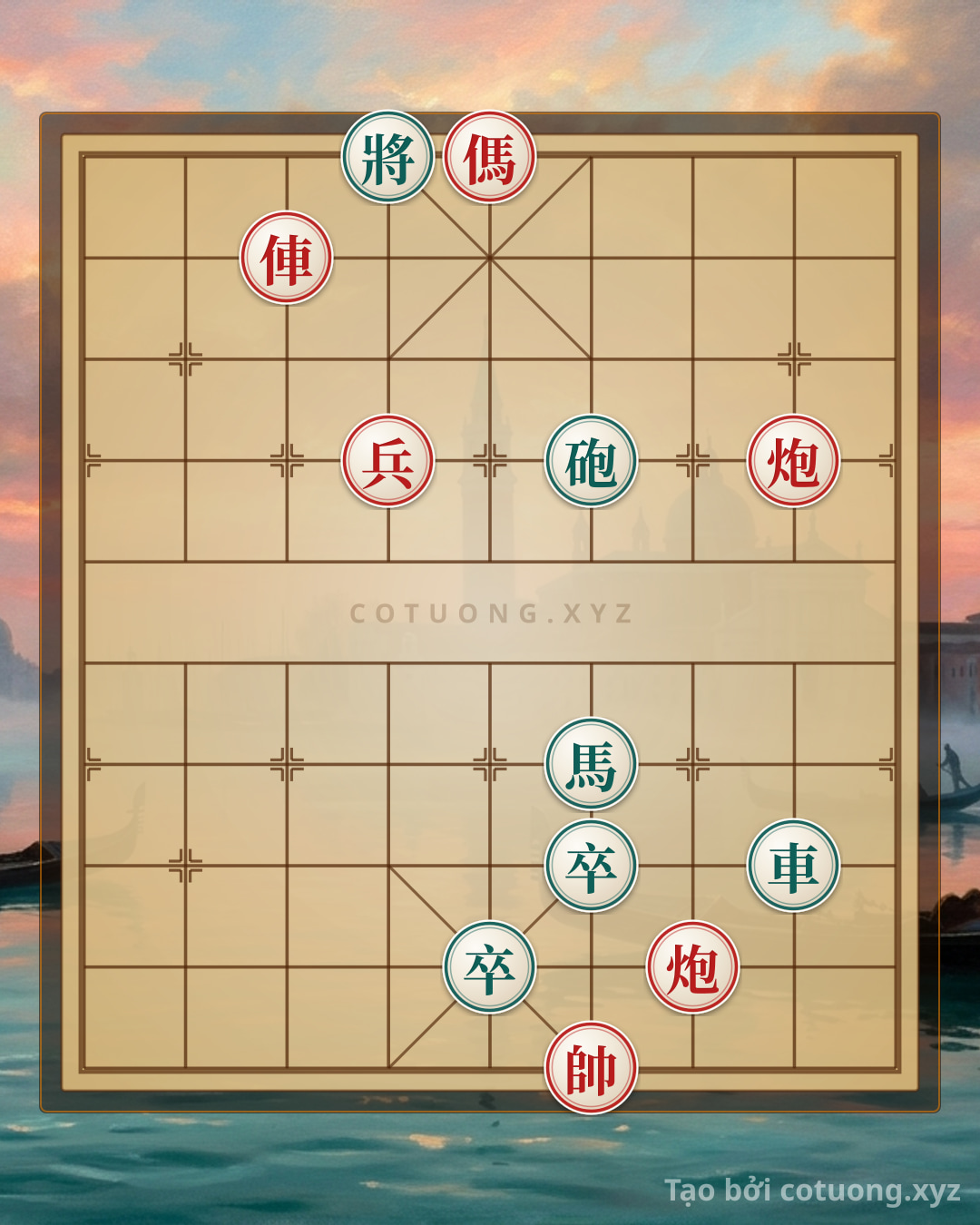 Challenge: Xiangqi: An Artistic Masterpiece - Can you solve it?