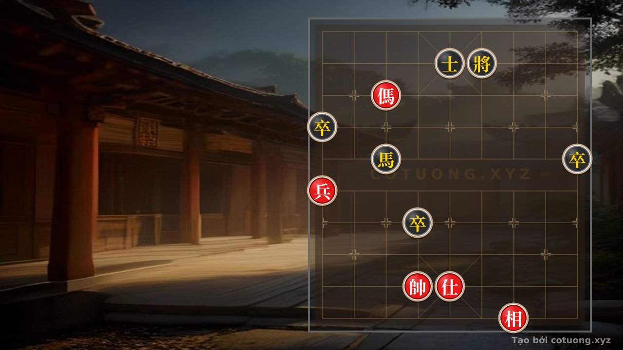 Thế cờ: Deadly Trap: Red's Besieged Position with Only One Escape — Cờ Tướng Online