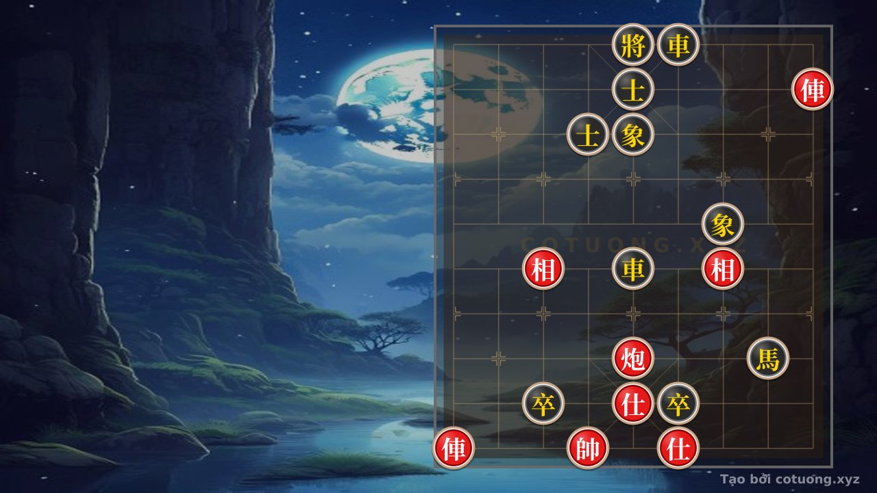 Thế cờ: Red 'Bing 5-6' - The 'Empty Cannon' Strategy in Xiangqi: Black's Defensive Secrets — Cờ Tướng Online