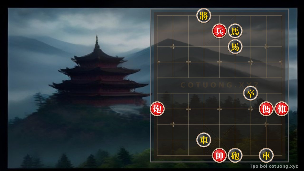 Thế cờ: The Secret to Defeating the Black Double Rook: Red Rook-Cannon-Horse Formation Breaks the 2-Horse-2-Rook Defense - AI's Peak Strategy — Cờ Tướng Online