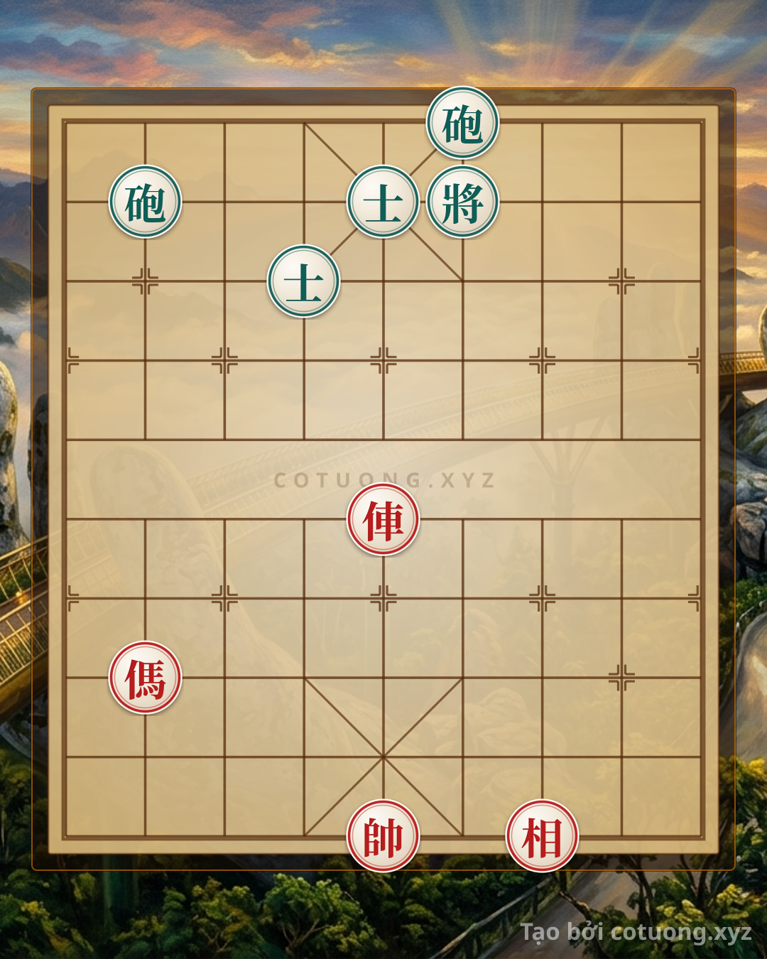 Challenge: Xiangqi Masterpiece: Red Chariot Surrounds Black Cannon - Classic 'Chariot vs. Cannon' Strategy - Can you solve it?