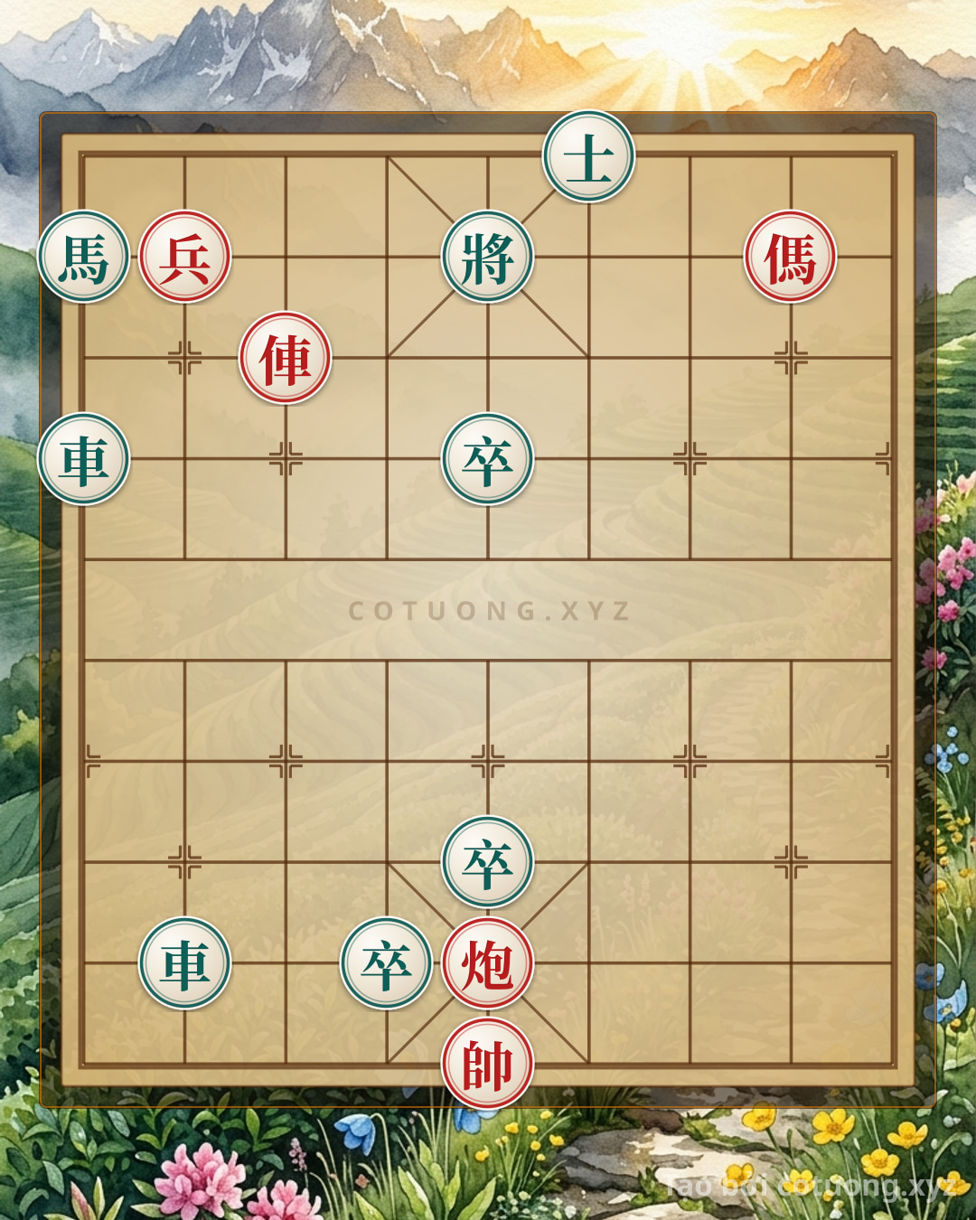 Challenge: Black's 'Horse Capture' Strategy - The Red Player's Psychological Breakthrough in the Mind Chessboard - Can you solve it?