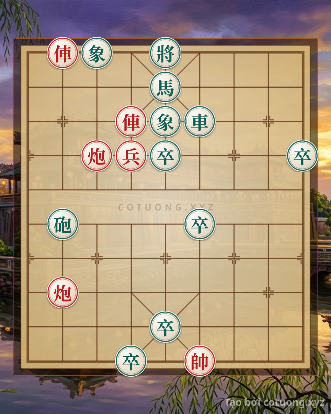 Challenge: Xiangqi: Red Chariot at 8th File, 10th Rank - Black's Tactical Breakthrough - Can you solve it?