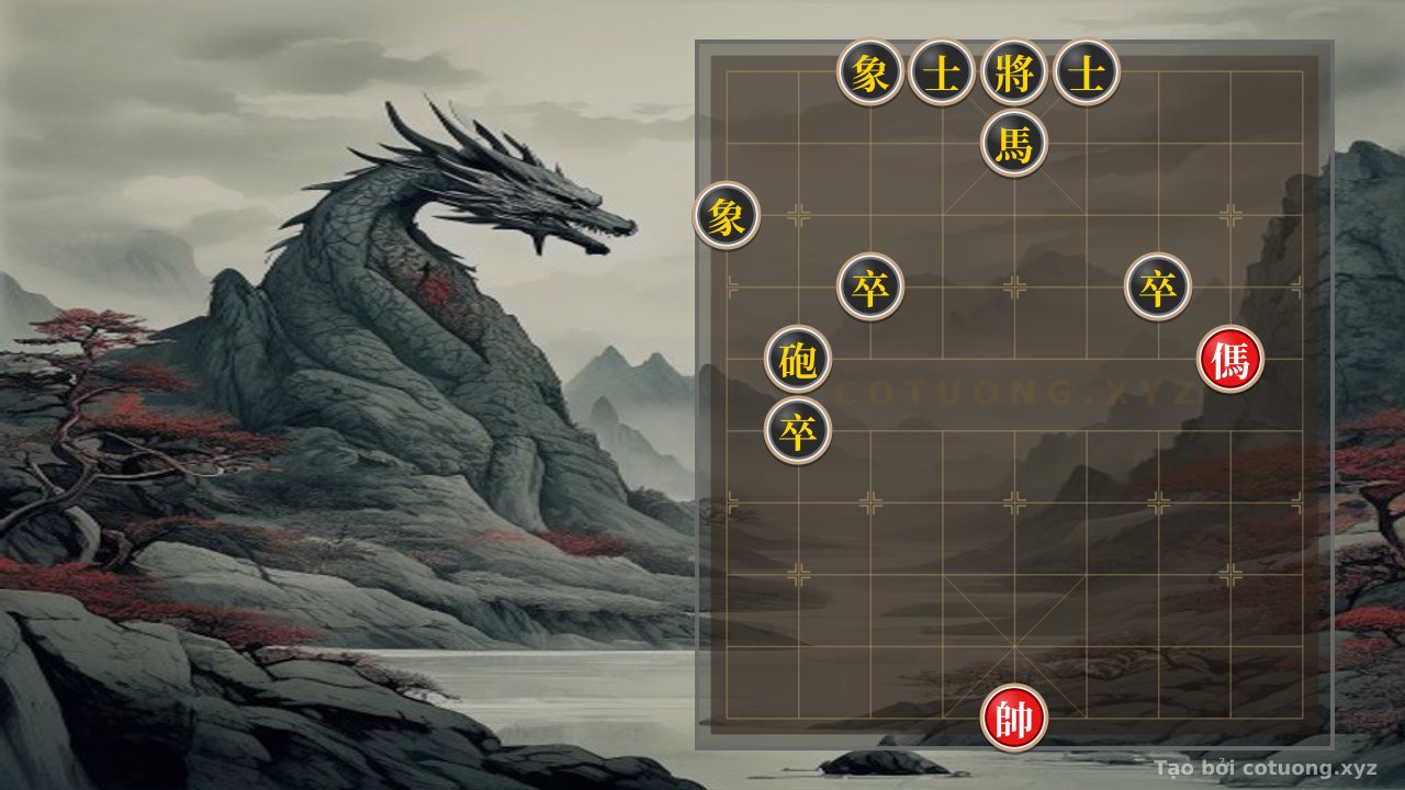 Thế cờ: The Trap of the God Killer in Xiangqi: Red Only Needs One Move to Defeat Black! — Cờ Tướng Online