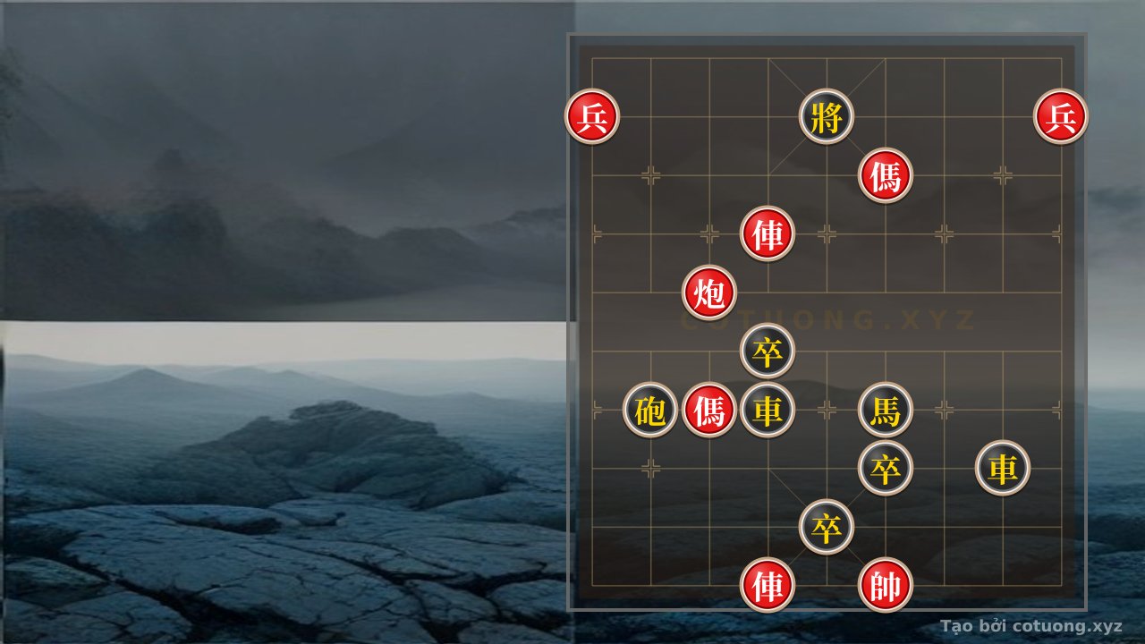 Thế cờ: The Rook's Awakening: When the Red Rook Stands at 6, It Ends the Black General's Defensive Dream — Cờ Tướng Online