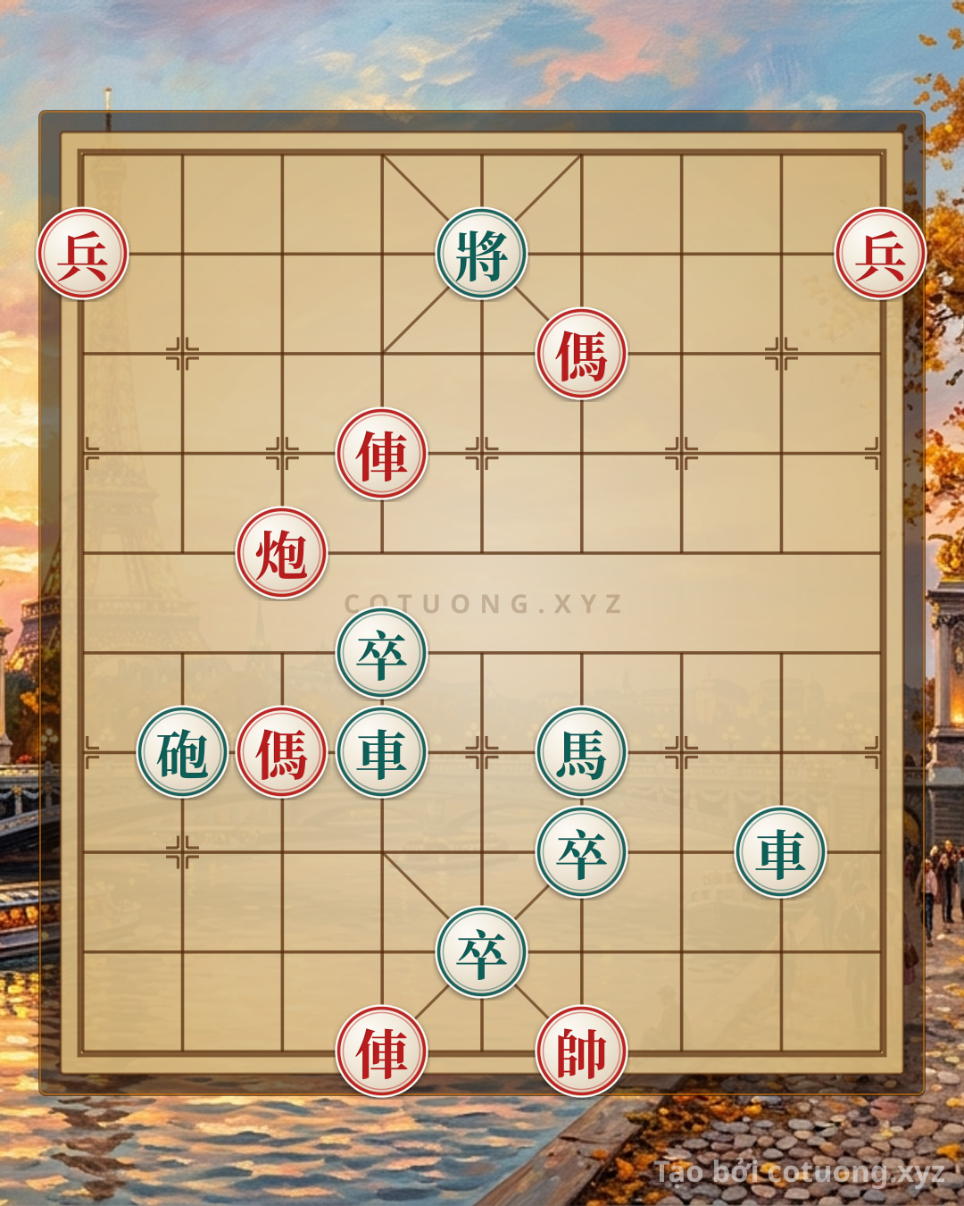 Challenge: The Rook's Awakening: When the Red Rook Stands at 6, It Ends the Black General's Defensive Dream - Can you solve it?