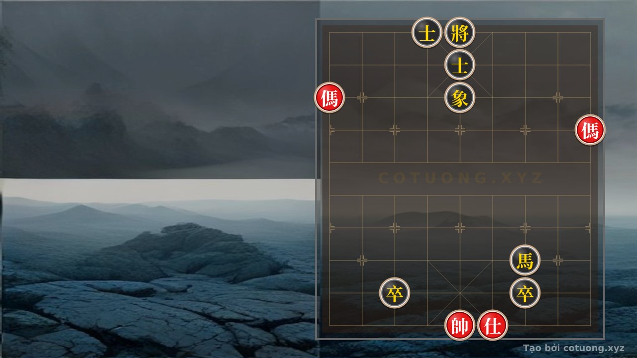 Thế cờ: The 'Double Horse Spear Charge' Formation - Tactical Tips for the Red Player — Cờ Tướng Online
