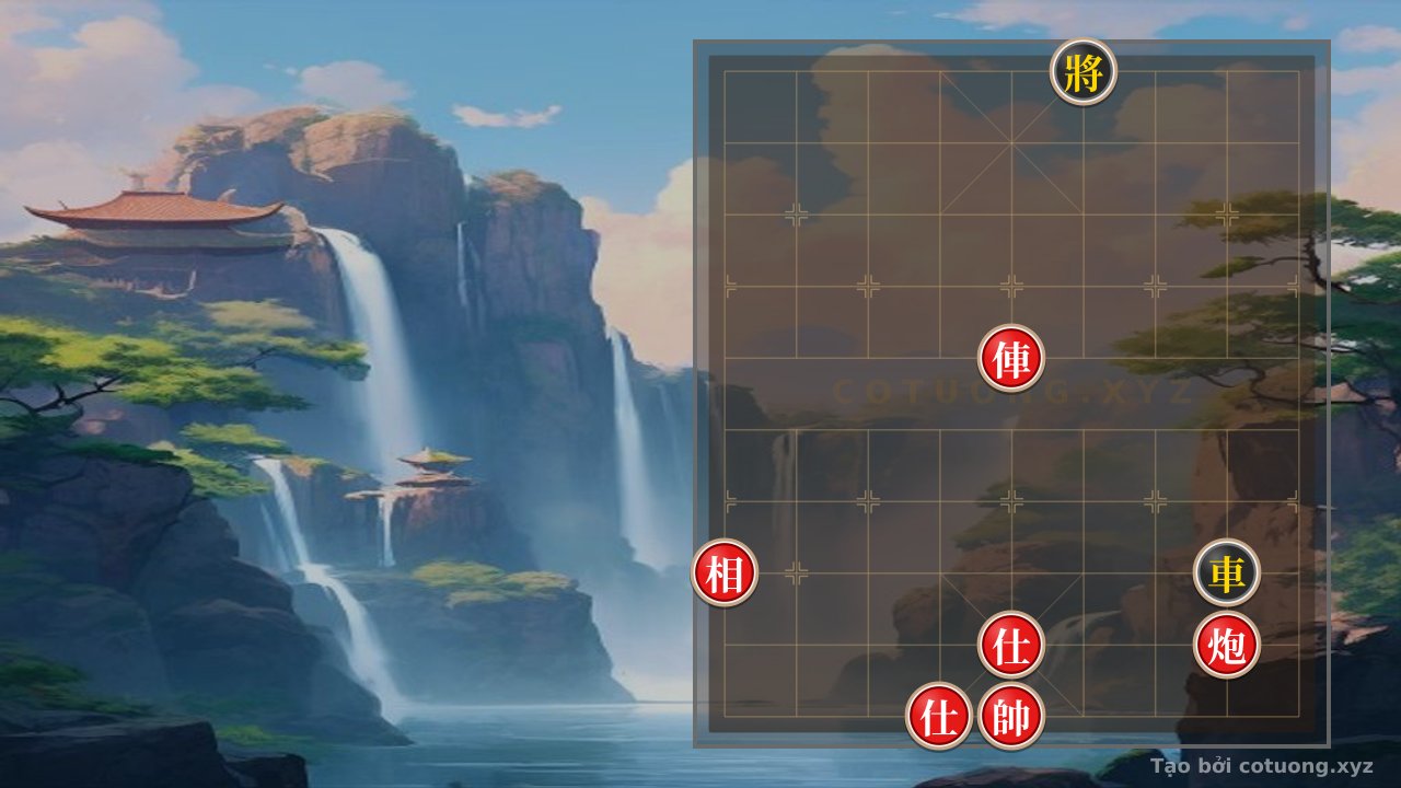 Thế cờ: The Jianghu Chess Trap: Red's Rook Cannon vs Black's Rook General - Unexpected Counterattack Strategy — Cờ Tướng Online