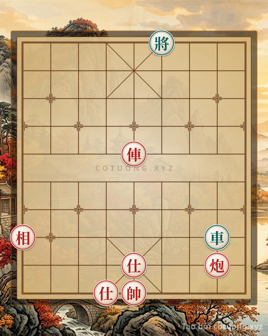 Challenge: The Jianghu Chess Trap: Red's Rook Cannon vs Black's Rook General - Unexpected Counterattack Strategy - Can you solve it?