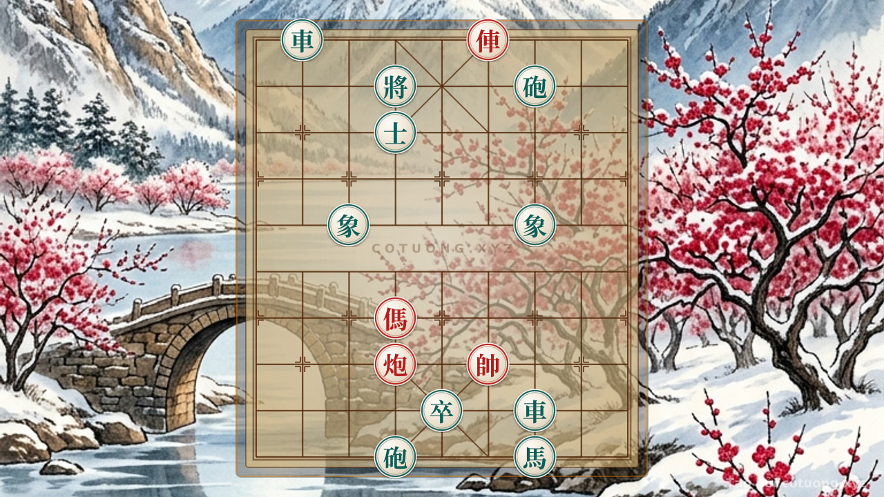 Thế cờ: Black's Miraculous Defense: How to Counter the Red Horse at the 15c6 Position — Cờ Tướng Online