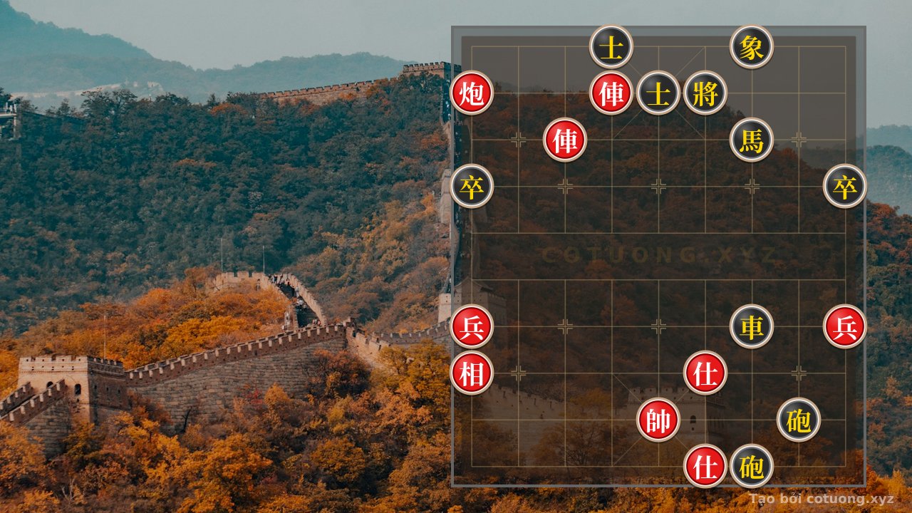 Thế cờ: Mythical Counterattack Tips: How Red Flips the Classic Rook-Cannon vs. Rook-Cannon-Horse Endgame — Cờ Tướng Online