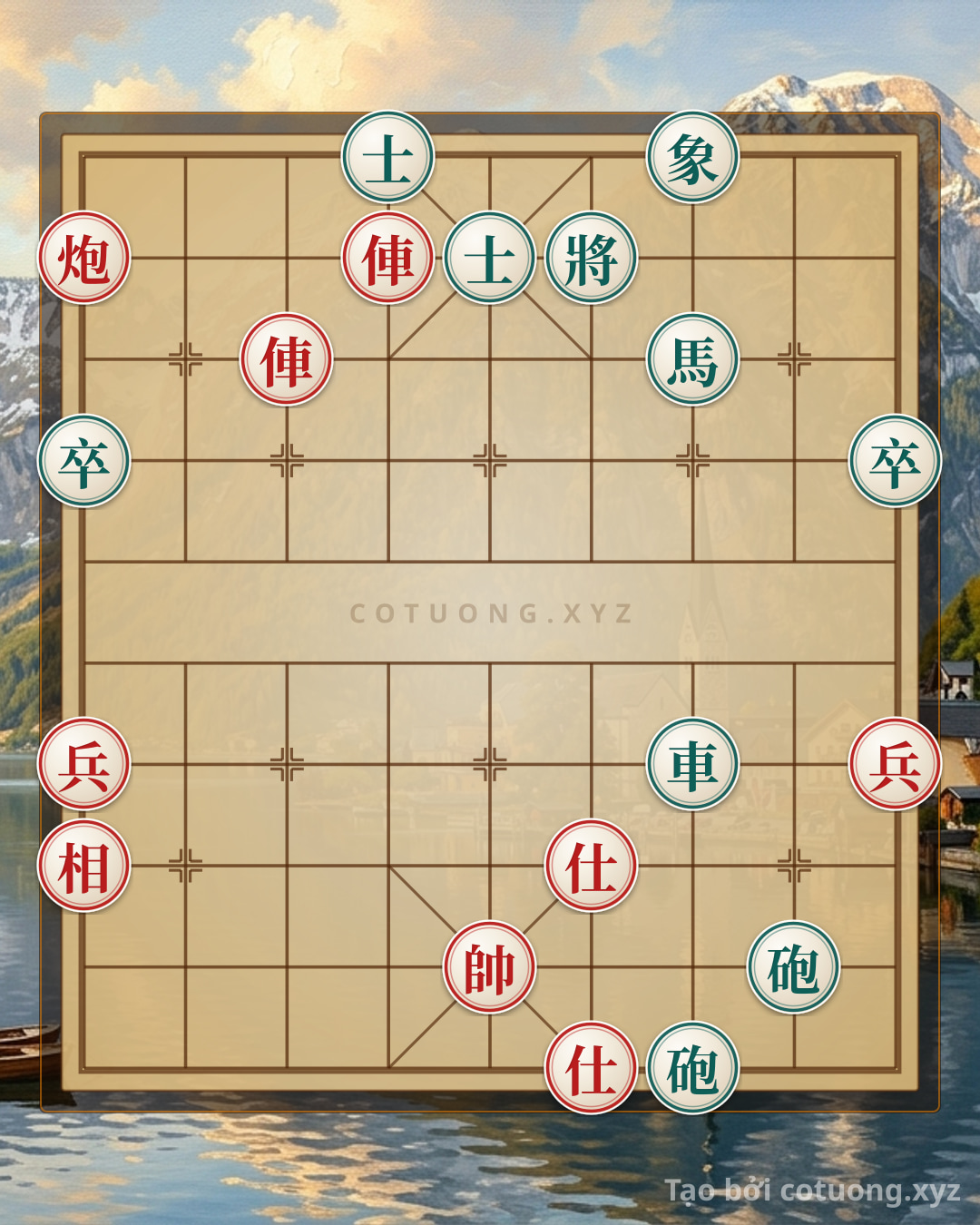 Challenge: Mythical Counterattack Tips: How Red Flips the Classic Rook-Cannon vs. Rook-Cannon-Horse Endgame - Can you solve it?