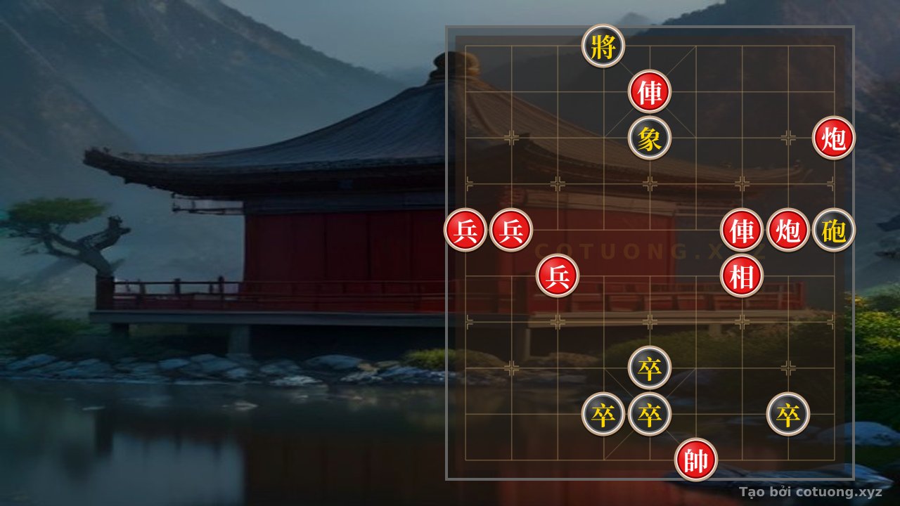 Thế cờ: Xiangqi: The Secret to Defeating Black in the Red Rook-Cannon Formation — Cờ Tướng Online