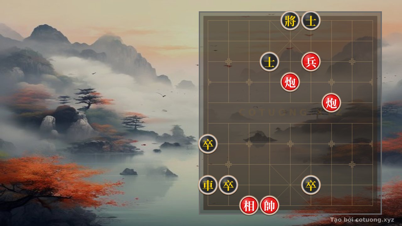Thế cờ: The Xiangqi (Chinese Chess) Strategy: Red's Elephant Cannon Pawn Counterattack - Breaking the Black Defense — Cờ Tướng Online