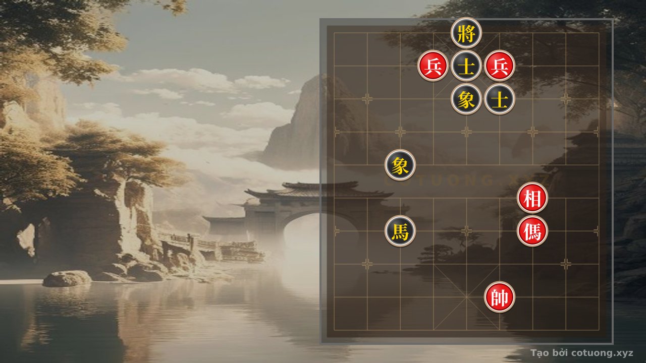 Thế cờ: Xiangqi: The Harmonious Dance of Brutality and Divinity — Cờ Tướng Online