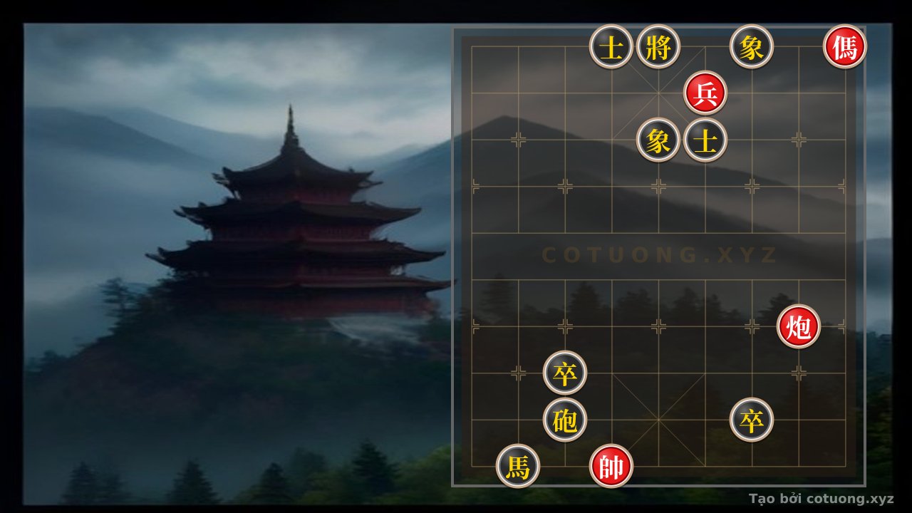 Thế cờ: Red General: Checkmate in 5 Moves — Cờ Tướng Online