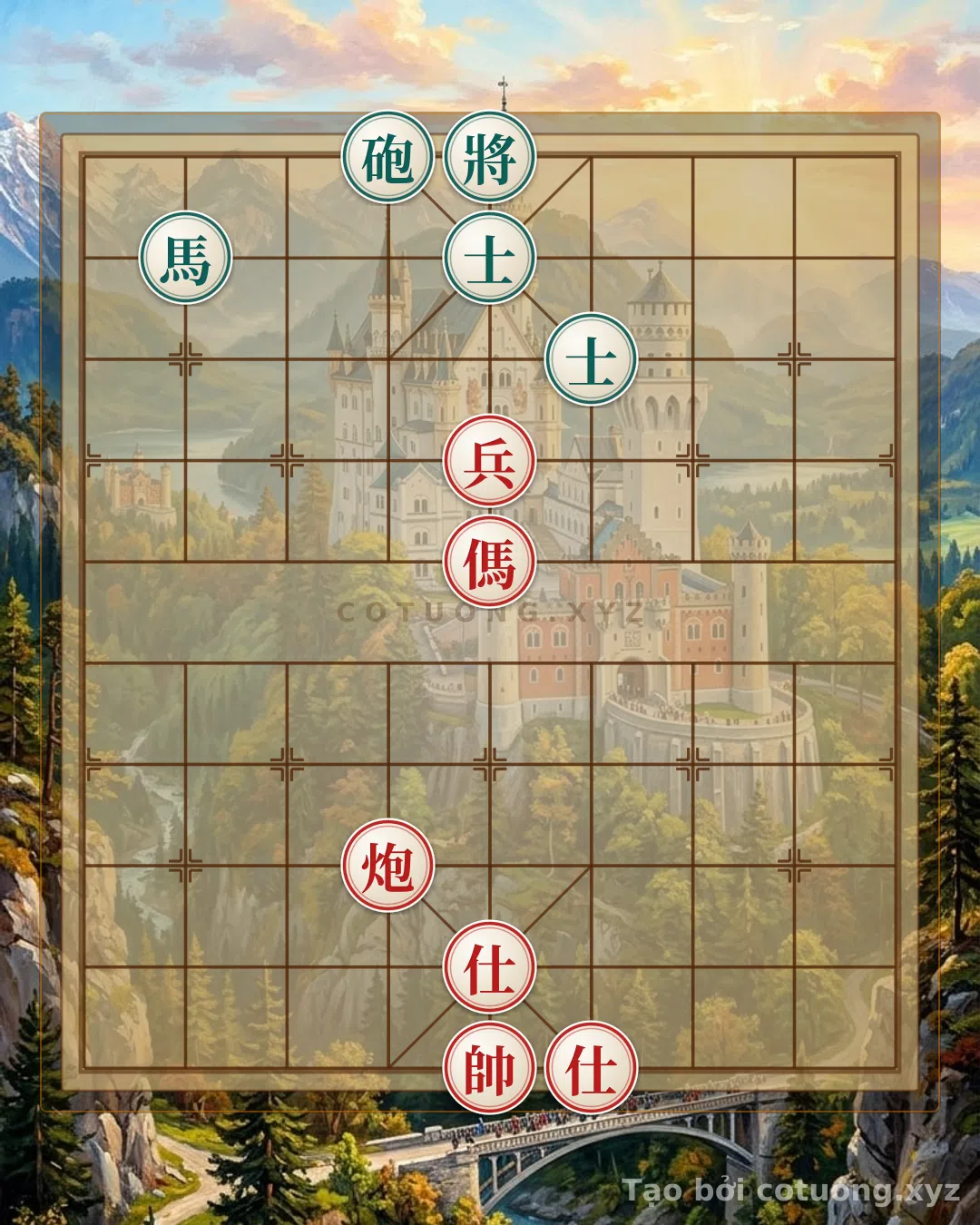 Thế cờ: Xiangqi Position Analysis 8/10: Subtle Traps and Deadly Moves — Cờ Tướng Online